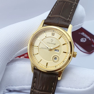  Đồng hồ nữ SUNRISE DL782PWA Kính Sapphire Chính hãng 