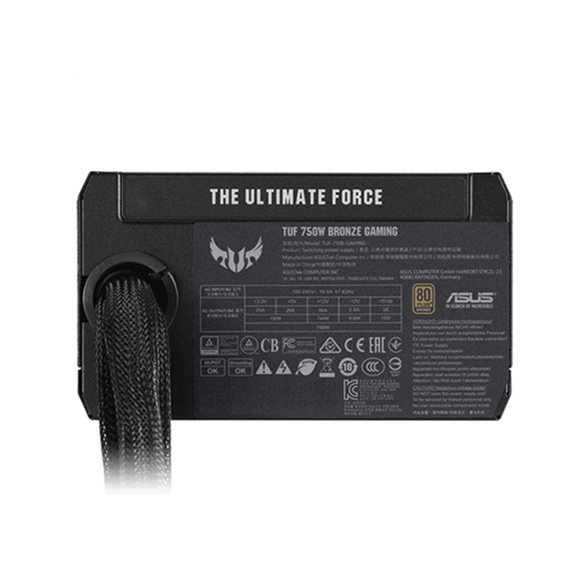 Nguồn  ASUS TUF GAMING 750W Bronze   Hoạt động trong thầm lặng