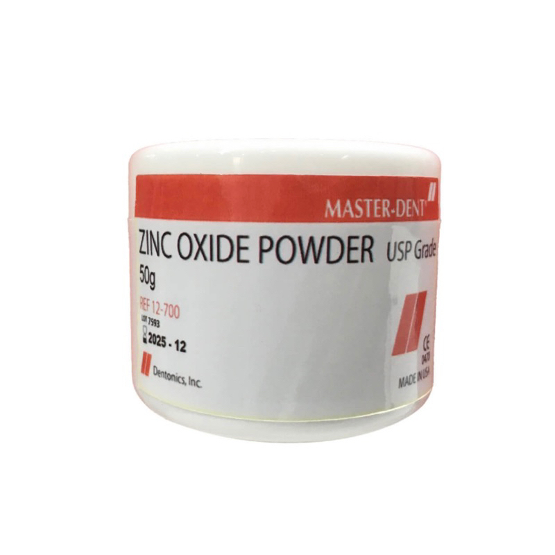 Bột zinc oxide kẽm Master Dent hộp 50g xuất xứ Mỹ
