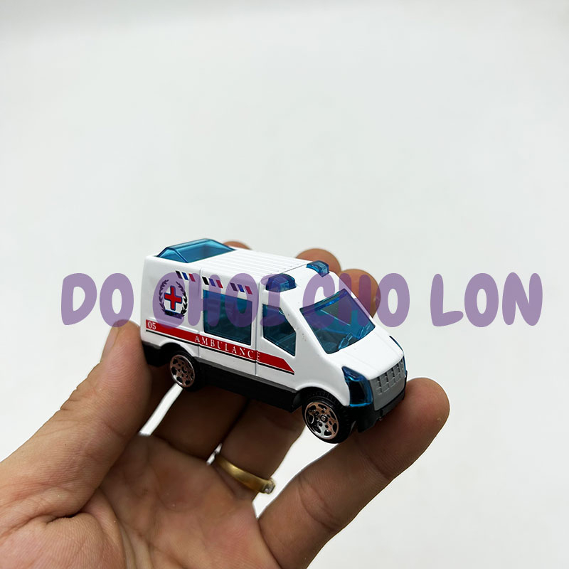 Vỉ đồ chơi các loại xe cảnh sát bằng sắt 6 chiếc Hot Wheels LS74