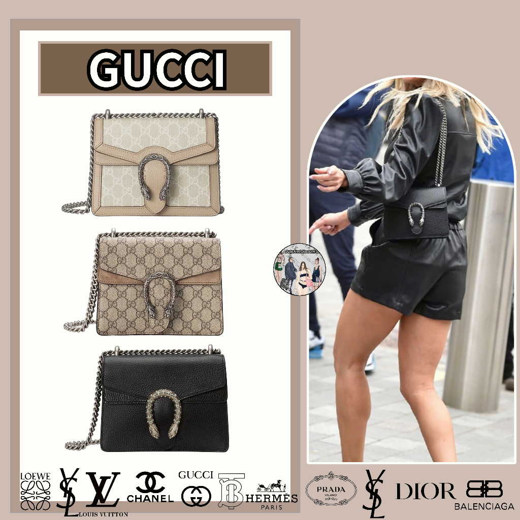 Túi xách Gucci/Dionysus series GG mini/túi xách nữ/mẫu mới nhất/đại lý mua hàng chính hãng