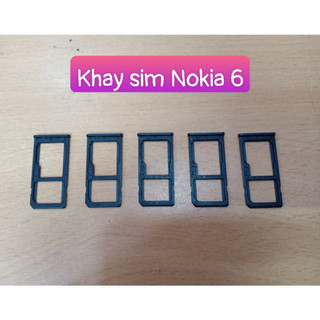 Khay sim Nokia 6 (Zin Tháo Máy Xước Nhẹ)