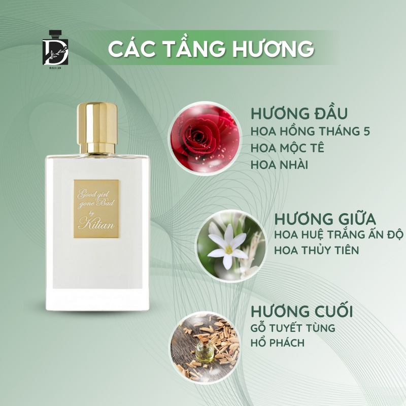 [AUTH] Nước Hoa Kilian Good Girl Gone Bad Chai Chiết 10ML - Giành Cho Nữ - Đẳng Cấp, Quyến rũ, Tính tế. Lưu Hương Lâu | BigBuy360 - bigbuy360.vn