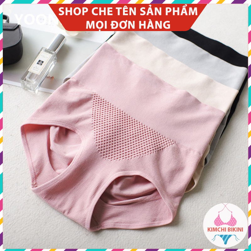 Quần Lót Nữ Cạp Cao Gen Bụng Nâng Mông Kháng Khuẩn Hàng Xuất Nhật (45-60kg) KIMCHIBIKINI QL183