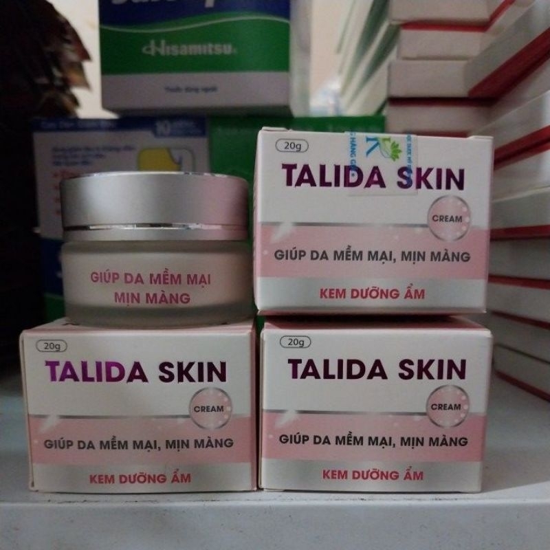 KEM DƯỠNG ẨM TALIDA SKIN