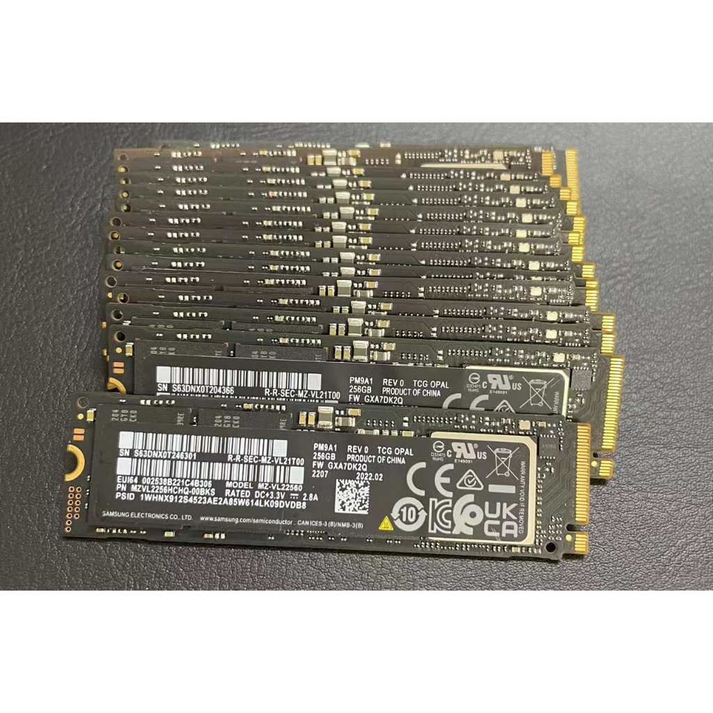 SSD Samsung 256Gb NVMe PM9A1 (980 Pro) M.2 PCIe Gen4 x4 tốc độ đọc lên đến 6400 MB/s tháo máy bộ likenew | BigBuy360 - bigbuy360.vn