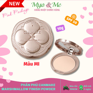 Phấn phủ Canmake Marshmallow Finish Powder Nhật Bản chống nắng, kiềm dầu - 10g