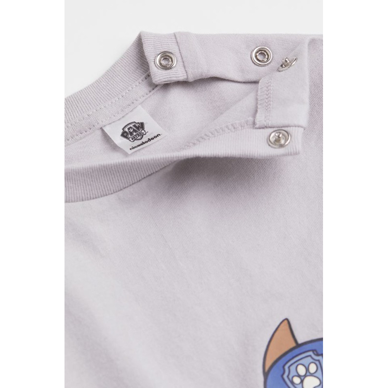 Bộ Cotton bé trai | Săn sale Hm spain sz 6/9m đến 3/4y