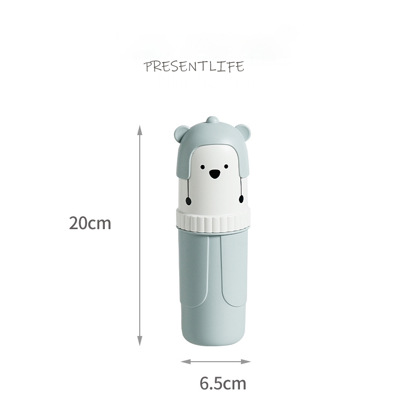 Hộp đựng bàn chải, kem đánh răng cá nhân.