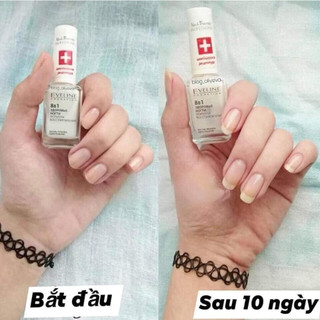 Sơn Dưỡng Móng Giúp Móng Cứng & Chắc Khỏe EVELINE 8in1