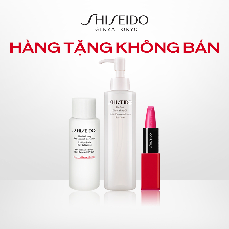 [Quà tặng không bán] Bộ quà Shiseido tặng kèm SMK FD (APR'23)