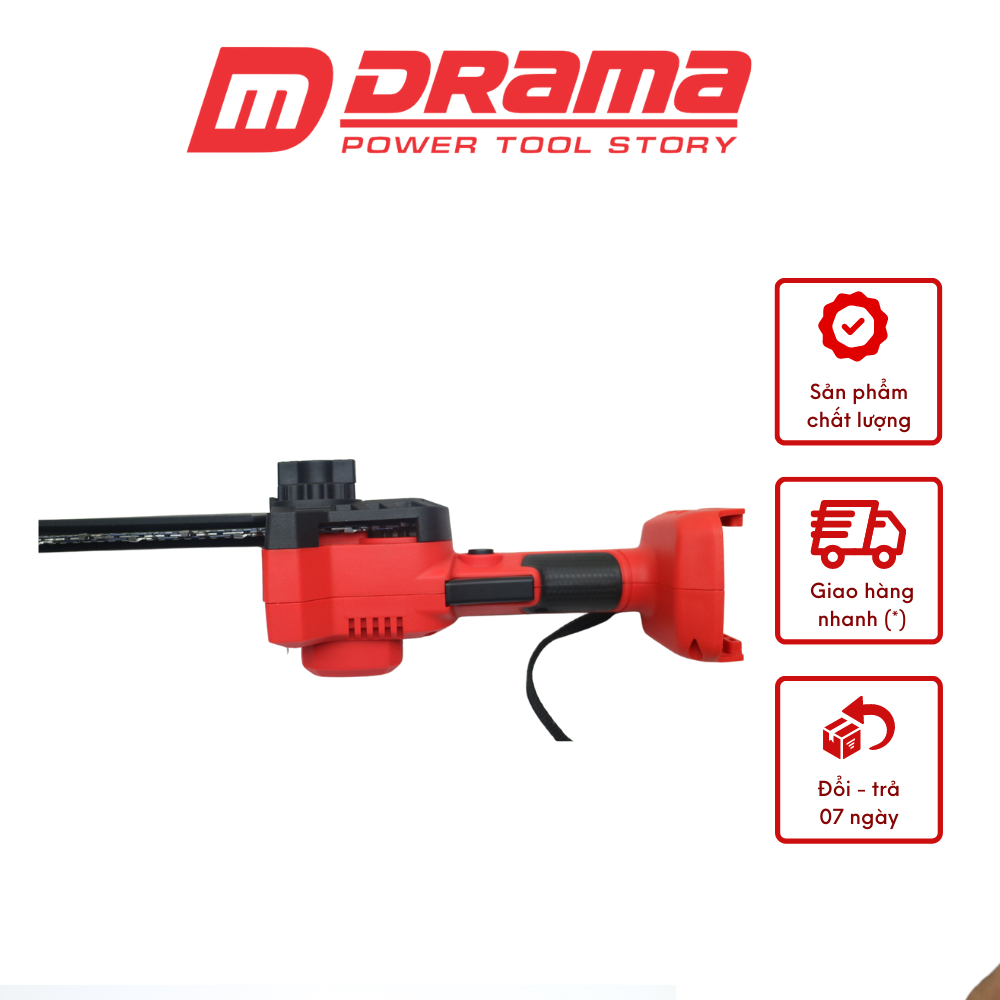 Thân Máy Cưa Xích Dùng Pin DRAMA Chân Pin Phổ Thông Không Chổi Than