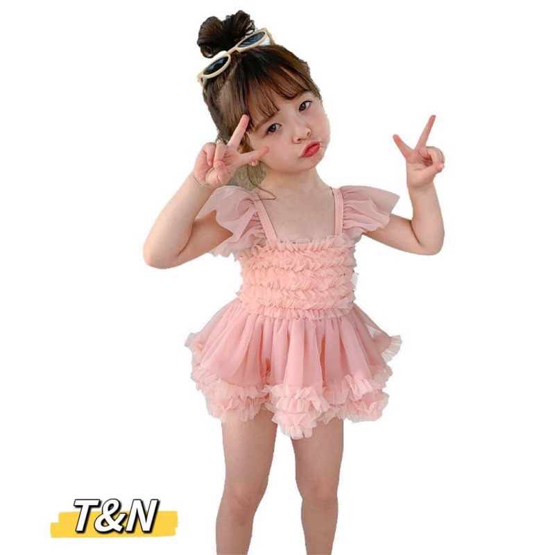 Bộ bơi cho bé gái siêu xinh ạ