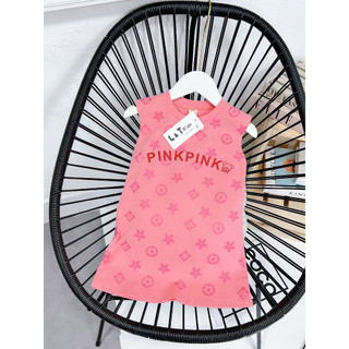 Váy suông hồng Pinkpink cho bé gái 8-18Kg Bé gái