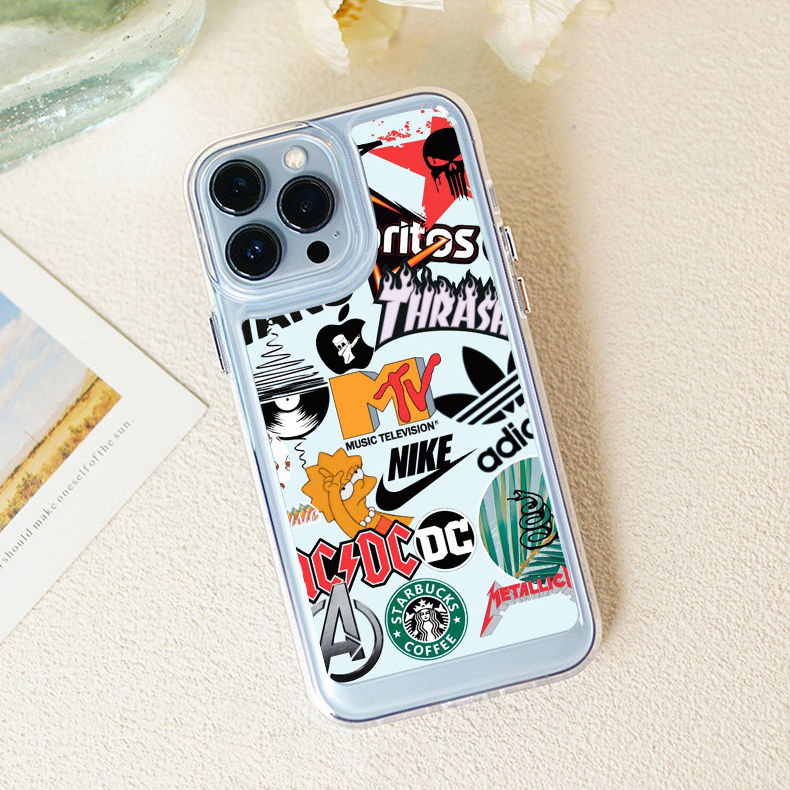 Ốp iphone trong suốt lưng cứng viền dẻo chống ố cao cấp Iphone 13 promax 12 12pro 12promax,11 promax 14 promax- sd4273
