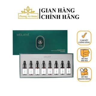 Serum kích thích mọc tóc Weilaiya, tinh chất dưỡng tóc suôn mượt hiệu quả Full hộp - PHUONGANHOUSE