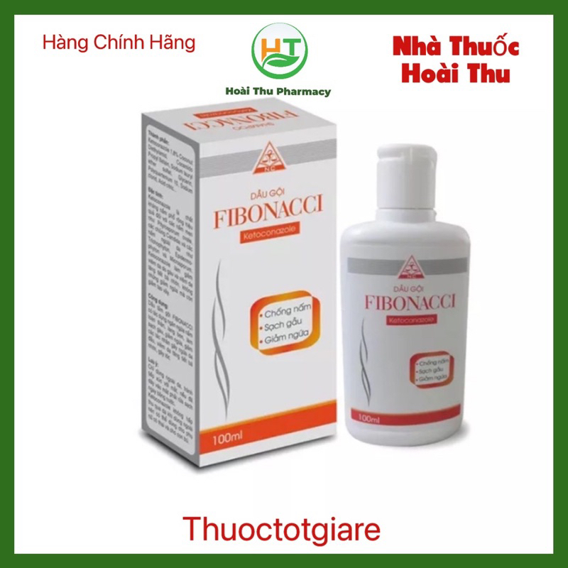 Dầu gội FIBONACCI - Chống nấm , sạch gàu, giảm ngứa