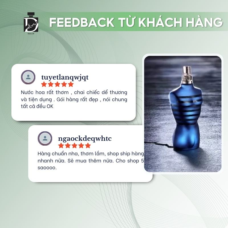 [Chính Hãng] Nước Hoa Nam Chiết Ultra Male Jean Paul Gaultier EDT Mẫu Thử 10ml NAM TÍNH_QUYẾN RŨ_GỢI CẢM | BigBuy360 - bigbuy360.vn
