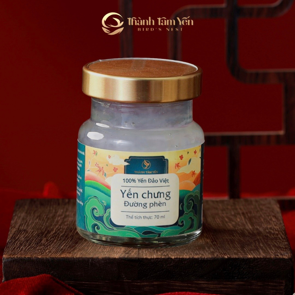 Set quà Yến chưng sẵn Đường Phèn 30% Thành Tâm Yến - Set quà tặng sinh nhật, quà tặng gia đình, quà biếu ngày lễ
