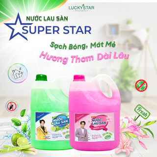 Nước Lau Sàn SUPER STAR - 3,8kg