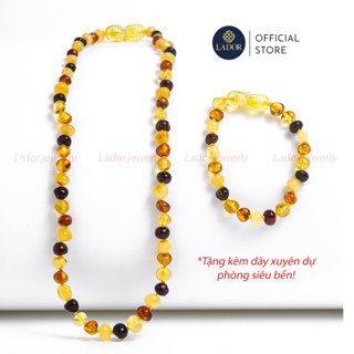 Vòng hổ phách Amber cho bé từ sơ sinh chính hãng - Lador Jewelry