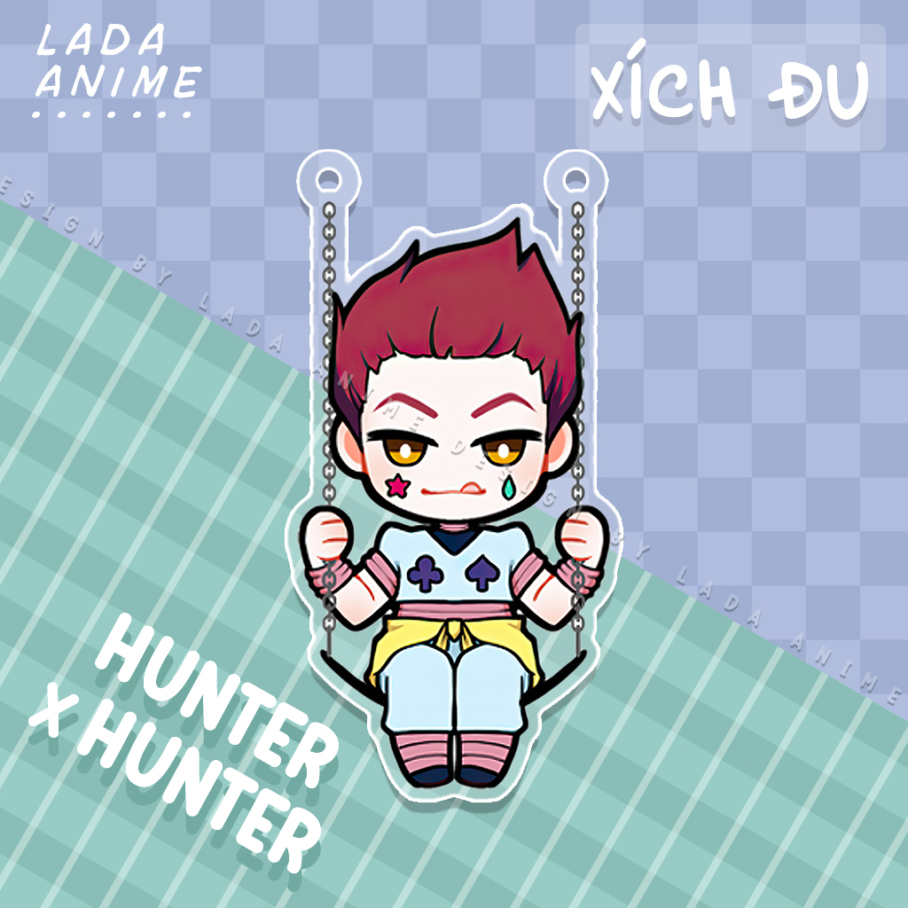 Standee Xích Đu Anime Hunter X Hunter Tùy Chọn Nhân Vật Chưa Kèm Khung Xích Đu, Mô Hình Acrylic Mica Để Bàn