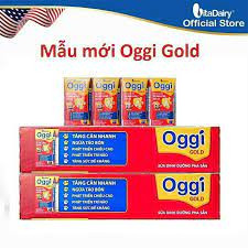 Sữa Bột Pha sẵn Oggi gold Thùng 110ml có thẻ cào