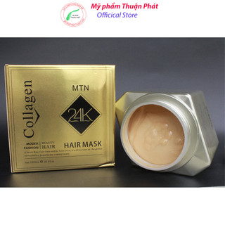 Dầu hấp tóc, ủ tóc Collagen 24K siêu thơm 1000ml loại 1