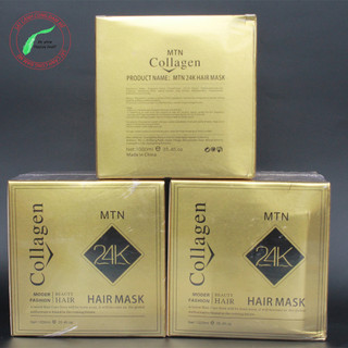 Dầu hấp tóc, ủ tóc Collagen 24K siêu thơm 1000ml loại 1