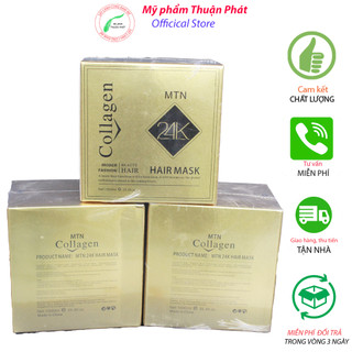 Dầu hấp tóc, ủ tóc Collagen 24K siêu thơm 1000ml loại 1