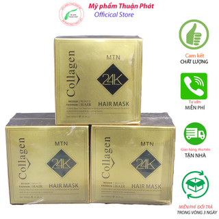 Dầu hấp tóc, ủ tóc Collagen 24K siêu thơm 1000ml loại 1