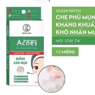 Miếng Dán Mụn Acnes Clear Patch 12 miếng