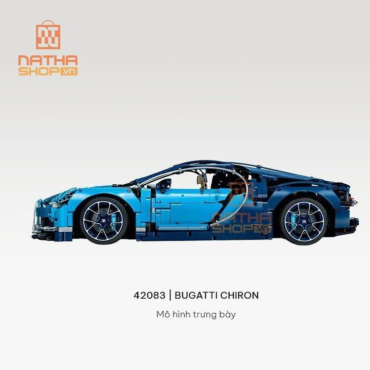 Mô hình lắp ráp LEGO Nathashop siêu phẩm xe Bugatti Divo TECHNIC 1:14 1355 PCS