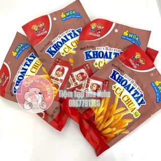 2k snack khoai tây cà chua sốt chấm