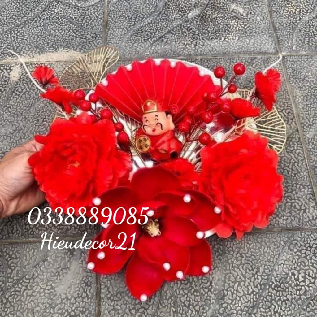 Set Phụ kiện VIP làm Cháp Oản, tháp bánh, tháp bia...  trang trí Tết