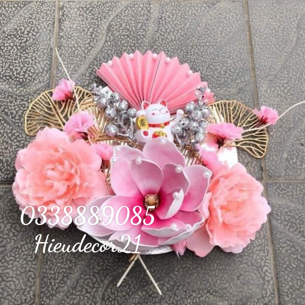 Set Phụ kiện VIP làm Cháp Oản, tháp bánh, tháp bia...  trang trí Tết