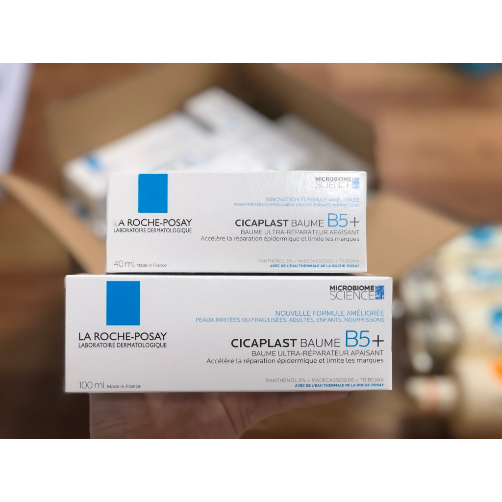 Kem dưỡng giúp làm dịu, làm mượt, làm mát & phục hồi daLa Roche-Posay Cicaplast Baume B5 40ml - M3232920
