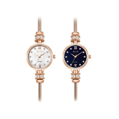 Đồng hồ nữ ELLY EH2 dây thép không gỉ kính sapphire chính hãng