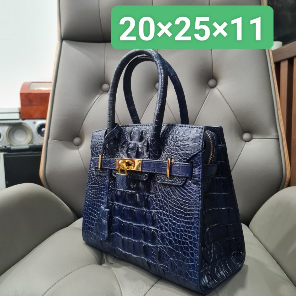 Túi HM Gai Da Cá Sấu T363 2DO LEATHER kích thước  Quà Tặng Cho Người Thân, Sang Trọng, Cao Cấp, Siêu Bền