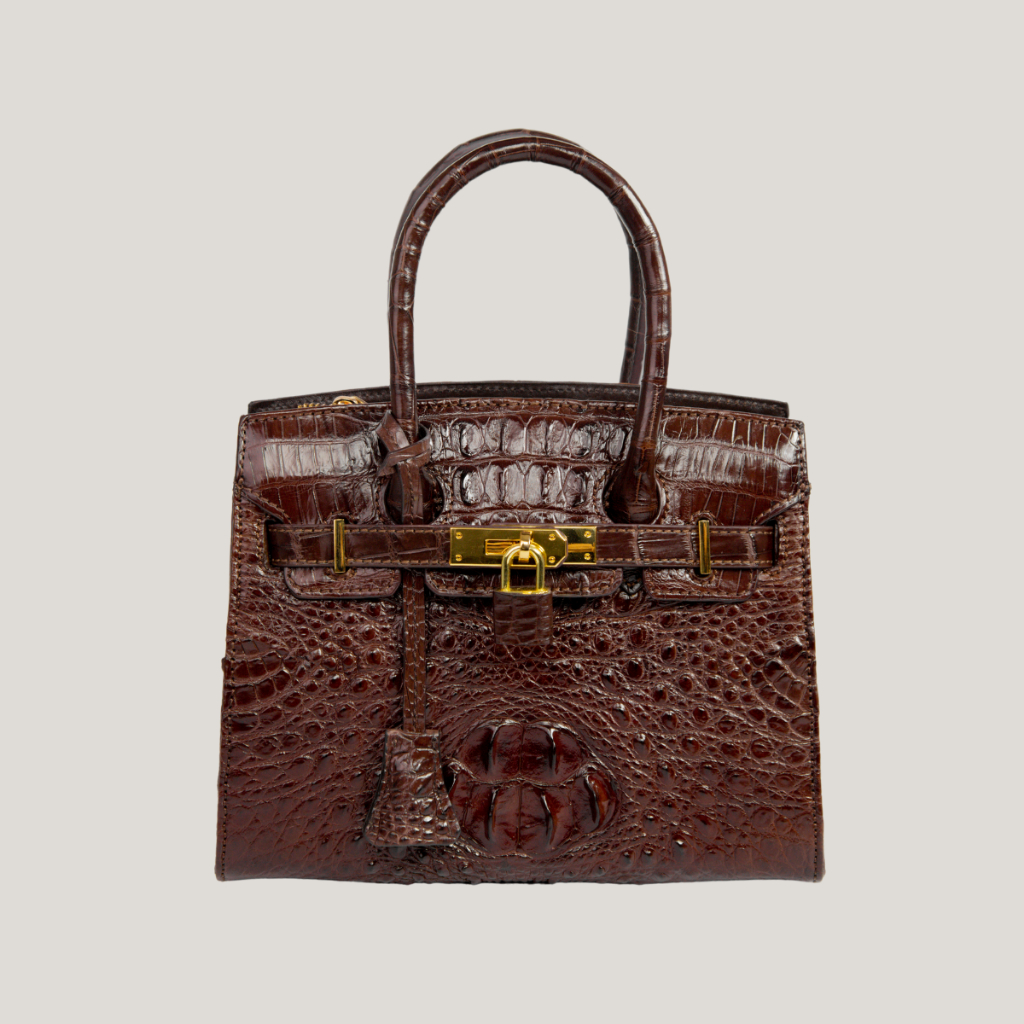 Túi HM Gai Da Cá Sấu T363 2DO LEATHER kích thước  Quà Tặng Cho Người Thân, Sang Trọng, Cao Cấp, Siêu Bền