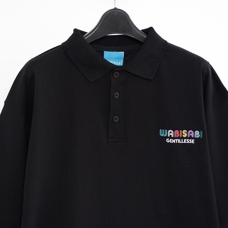 Áo polo Wabisabi Black thời trang Unsex dành cho nam nữ chất liệu cotton | BigBuy360 - bigbuy360.vn