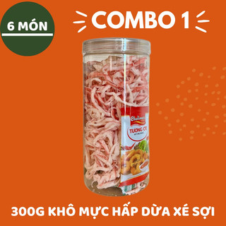 [COMBO 1] 5 Món Khô Thịt Lon Pet Siêu Rẻ Siêu Ngon (Tặng Bánh Tráng Trộn Cao Cấp 13 Vị)
