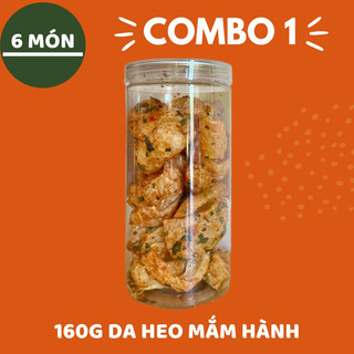[COMBO 1] 5 Món Khô Thịt Lon Pet Siêu Rẻ Siêu Ngon (Tặng Bánh Tráng Trộn Cao Cấp 13 Vị)