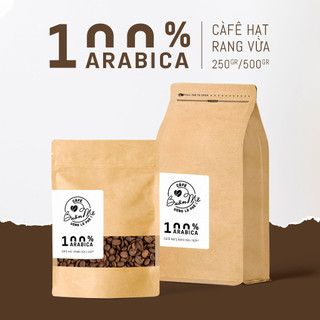 Cà phê hạt arabica rang mộc nguyên chất 69 buôn mê 250g/500g