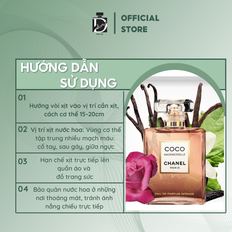 Nước Hoa Nữ Chanel Coco Mademoiselle Intense EDP Chiết 10ml. SÀNH ĐIỆU_TƯƠI TRẺ_SIÊU PHẨM DÀNH CHO PHÁI ĐẸP | BigBuy360 - bigbuy360.vn