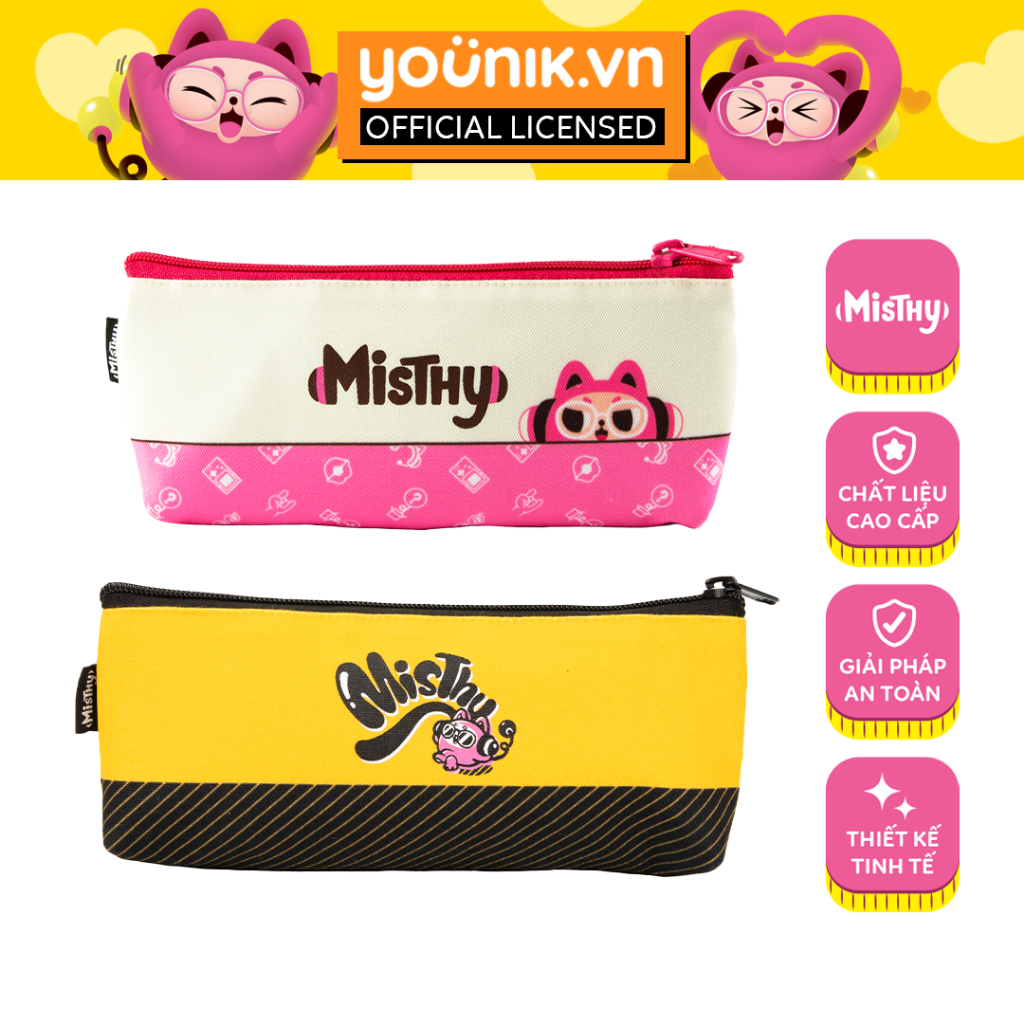 [TALK!] Bóp viết vải canvas Mihi Honey Bee/Candy Crush cá tính dành cho fan Misthy