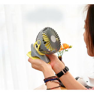 Quạt Tích Điện Cầm Tay Tiện Dụng Công suất lớn 4000mA - Thiết Kế Nhỏ Gọn, Chắc Chắn Và Có Dung Lượng Pin Cực Trâu