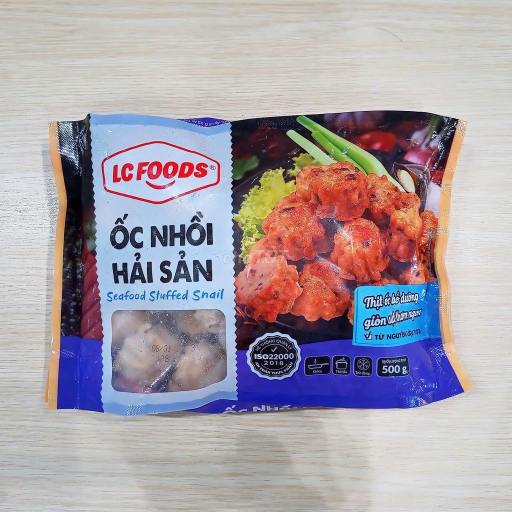 Ốc nhồi hải sản 500g (Hỏa tốc 1-3h)