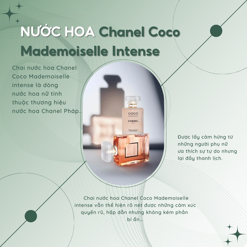 Nước Hoa Nữ Chanel Coco Mademoiselle Intense EDP Chiết 10ml. SÀNH ĐIỆU_TƯƠI TRẺ_SIÊU PHẨM DÀNH CHO PHÁI ĐẸP | BigBuy360 - bigbuy360.vn