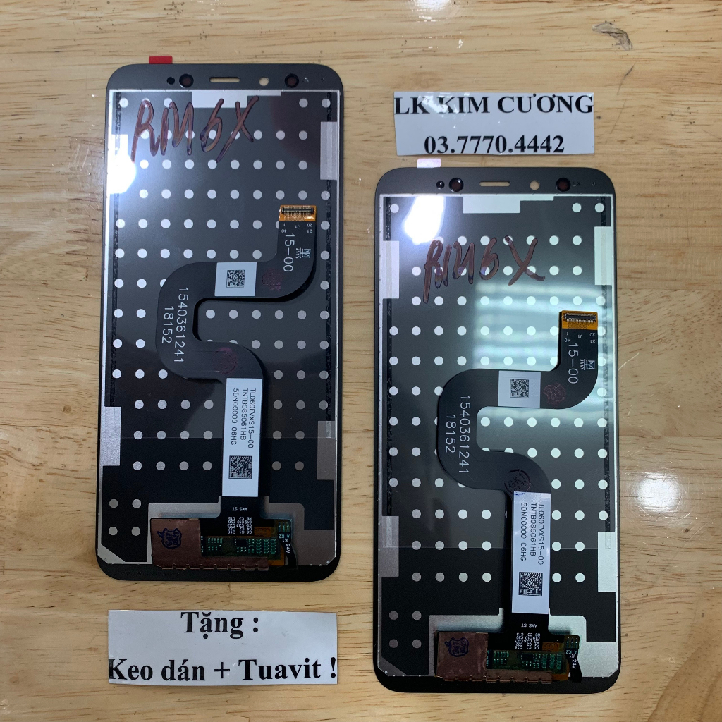 Màn hình tương thích với dòng Redmi 6x/ redmi A2